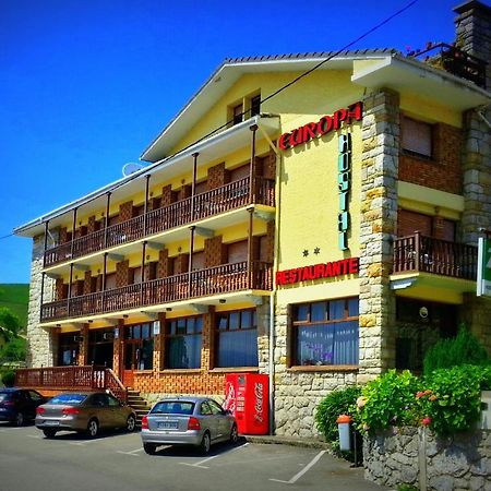 Hostal Europa San Roque del Acebal Exteriör bild